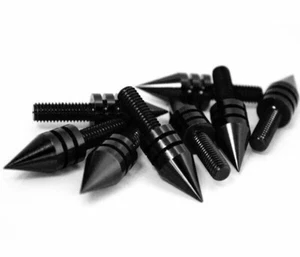 YANA SHIKI Black Spiked Windscreen Fairing Screws Bolts Kits 8 pack YNSKWS1138 - Bild 1 von 1