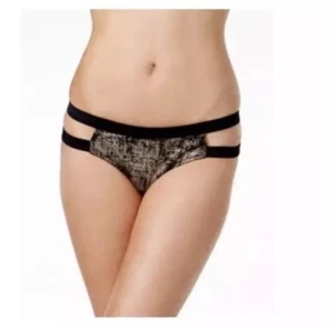 Neu Hula Honey Damenunterteil schwarz/gold Größe Large - Bild 1 von 2