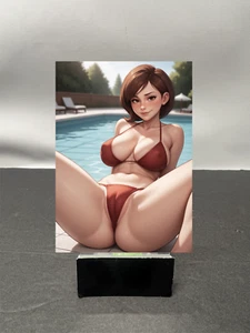 Elastigirl Helen Waifu Anime Custom Art Trading Card w1395 - Picture 1 of 2