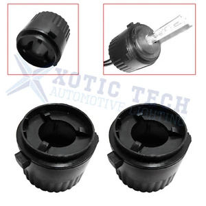 H7 HID Xenon Bulb Adapters Holders For Volkswagen MK5 GTi Golf Jetta Rabbit R32 - Picture 1 of 7