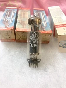Telefunken EL86 6CW5 Sealed Open Matched Quad - Bild 1 von 7