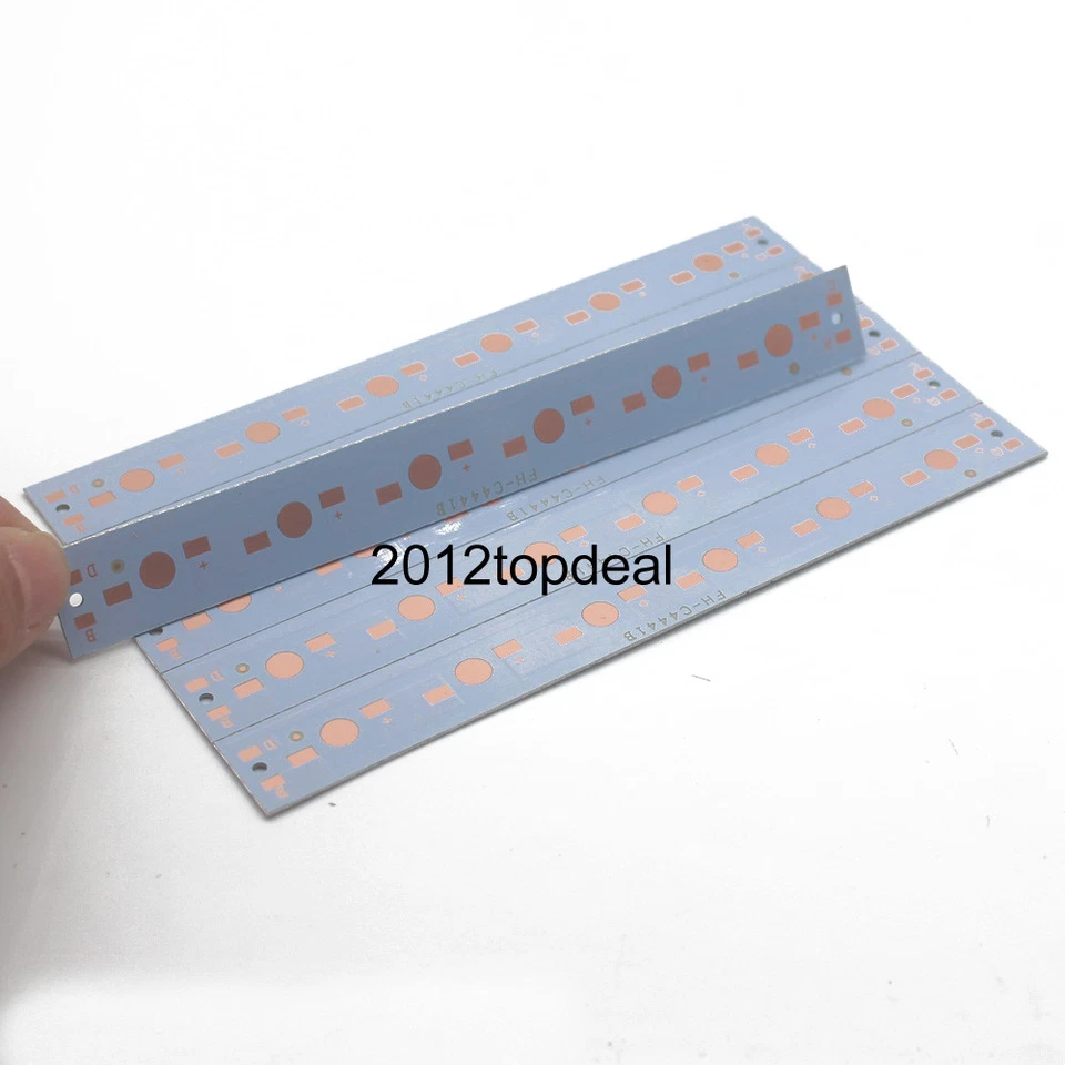 20pcs 140mm x 16MM Aluminium PCB Circuit Board for 6 x 1w,3w,5w LED in Series - Image 1 of 1