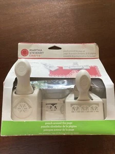 Martha Stewart Crafts Skylands Copo de Nieve Punzones Alrededor de la Esquina y Borde de la Página - Imagen 1 de 6