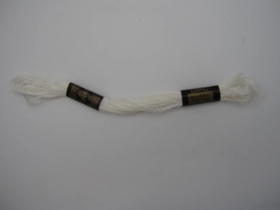 DMC 117-BLANC 6 Strand Embroidery Cotton Floss, White, 8.7-Yard - Image 1 of 1