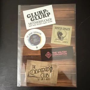 Adesivi Dungeon Crawler Carl Kickstarter Matt Dinniman sigillati nuovi - Foto 1 di 5
