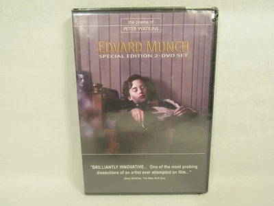 EDVARD MUNCH 1974 DVD Peter Watkins 2 Disc Special Edition NEW FACTORY SEALED - Image 1 of 4