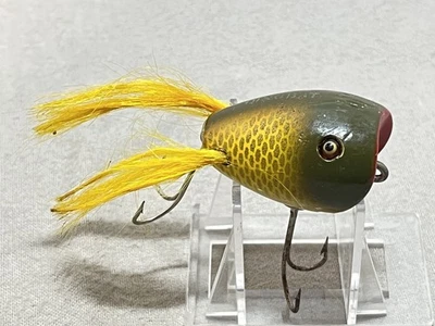 Vintage Creek Chub Surface Dingbat In Golden Shiner Color - Image 1 of 4