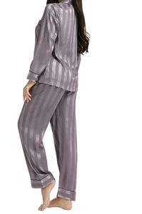 Lonxu Conjunto Pijama Mujer Gris Satinado Nuevo Mediano - Imagen 1 de 3