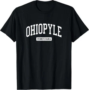 Ohiopyle Pennsylvania PA Vintage Athletic Sports Design T-Shirt Hoodie - Picture 1 of 12