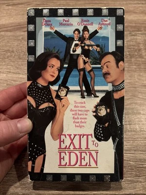 Exit to Eden VINTAGE VHS Cassette Rosie O'Donnell Dana Delany Dan Aykroyd — 第 1/4 张图片