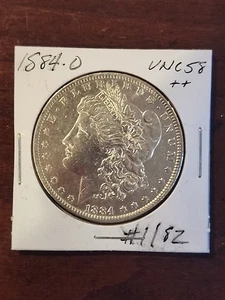 1884 O Morgan Silber Dollar ■ UNC ■ #1182 - Bild 1 von 4