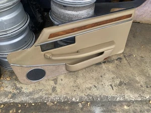 1994 - 96 Jaguar XJS Coupe Convertible RH Interior Door Trim Panel Tan OEM - Picture 1 of 5