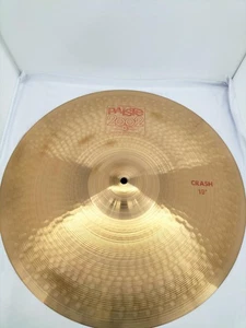 Paiste 2002 Crash Becken 19" - klarer Ton, schnelle Reaktion, gebraucht aus Japan - Bild 1 von 9