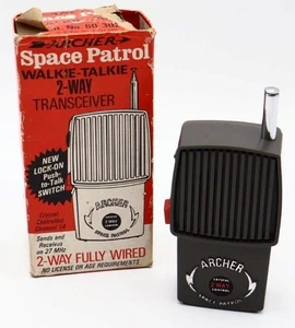 Walkie-Talkie 2 Vías Patrulla Espacial Arquero De Colección Gato Nº 60-3020 FUNCIONA - Imagen 1 de 13