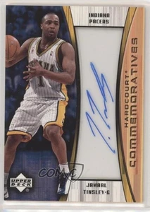2002-03 Upper Deck Hardcourt Hardcourt Commemoratives Jamaal Tinsley #JT-C Auto - Picture 1 of 3