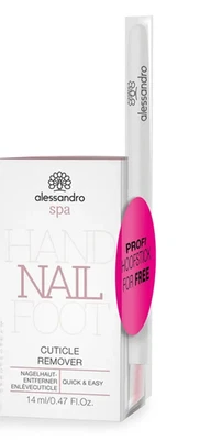 alessandro Spa Push & Remove Set - 1 x Nagelhautentferner + 1 Stk Hufstäbchen - Bild 1 von 2