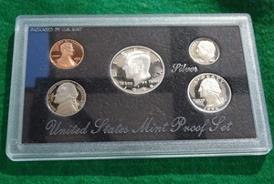 1998-S US Mint Silver Proof Set 5 Coin Set - Bild 1 von 2