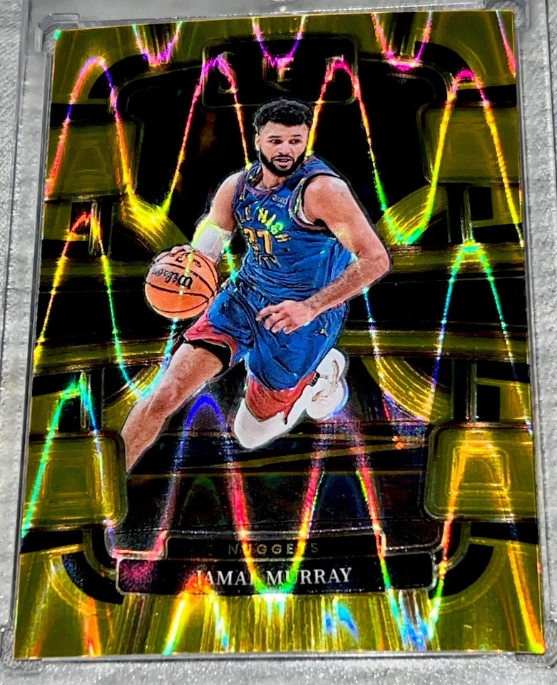 2023-24 Panini Select Jamal Murray Gold Concourse Tectonic #’D 10/10!! Nuggets! - Image 1 of 4