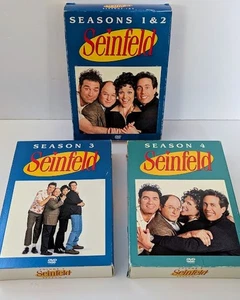 Seinfeld Box Set DVDs Bundle Lot Seasons 1 2 3 4 - Picture 1 of 11