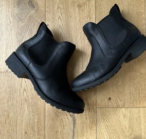 UGG BONHAM III WATERPROOF LEATHER/ WOOL LINED ANKLE BOOTS, Women’s 8 - Picture 1 of 12