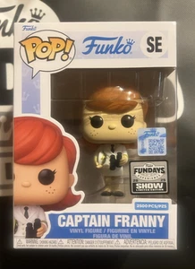 Funko Pop! Captain Franny LE 2500 Fundays 2025 Show Exclusive w/ Protector - Picture 1 of 8