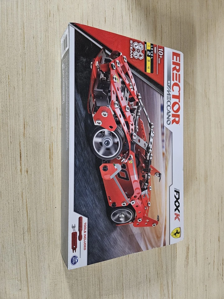 Erector by Meccano Ferrari Race Car FXXK 19301. New Sealed. - Image 1 of 1