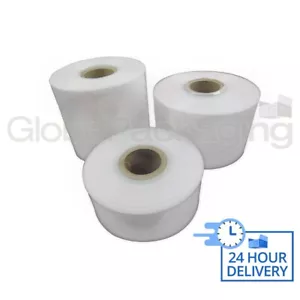 3 ROTOLI DA 10" LARGHI x 336M (250 CALIBRO) TUBO PLASTICO POLITENE PIATTO 24 ORE CONSEGNA - Foto 1 di 6