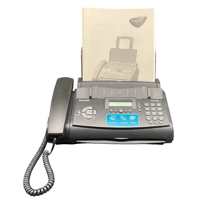 Philips Magic 3 Primo Faxgerät Telefon Kopierer Geprüft Guter Zustand Schwarz - Bild 1 von 7