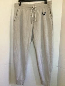 True Religion Jogger L Sweatpants Classic Logo Jog Men's Size Medium - Picture 1 of 3