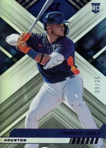 Yainer Diaz 2023 Panini Chronicles Xr Purple /25 #4 Rookie RC - Picture 1 of 2