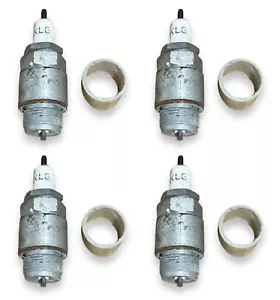4 x Pre War Vintage NOS KLG Spark Plug TAB 60, Car Motorcycle Stationary Engine. - Picture 1 of 8