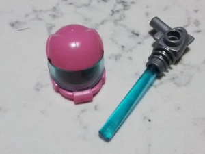 LEGO Intergalactic Girl Minifigure Helmet and Space Ray Gun col093 Series 6 c - Picture 1 of 8