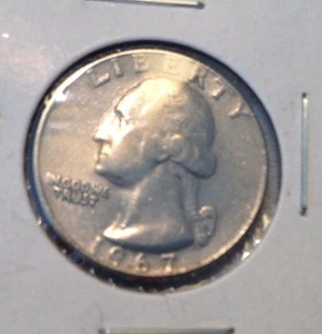 1967 25C Washington Quarter - Picture 1 of 1