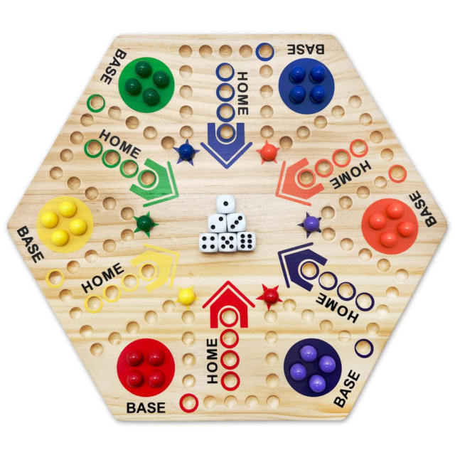 Ludo Board Game to print - Knight Version - Treasure hunt 4 Kids