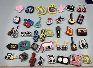 Croc Charm Jibbitz Music 2 For £3 - Picture 1 of 1