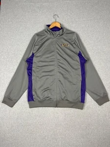 Louisiana State University Jacke Herren M grau NCAA LSU Tigers Full Zip - Bild 1 von 10