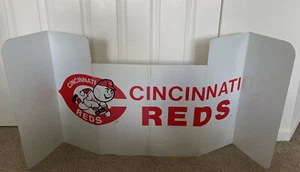 Vintage Cincinnati Reds Cardboard Foldable Sign, 1987 - 41x21 - Man Cave - Picture 1 of 9