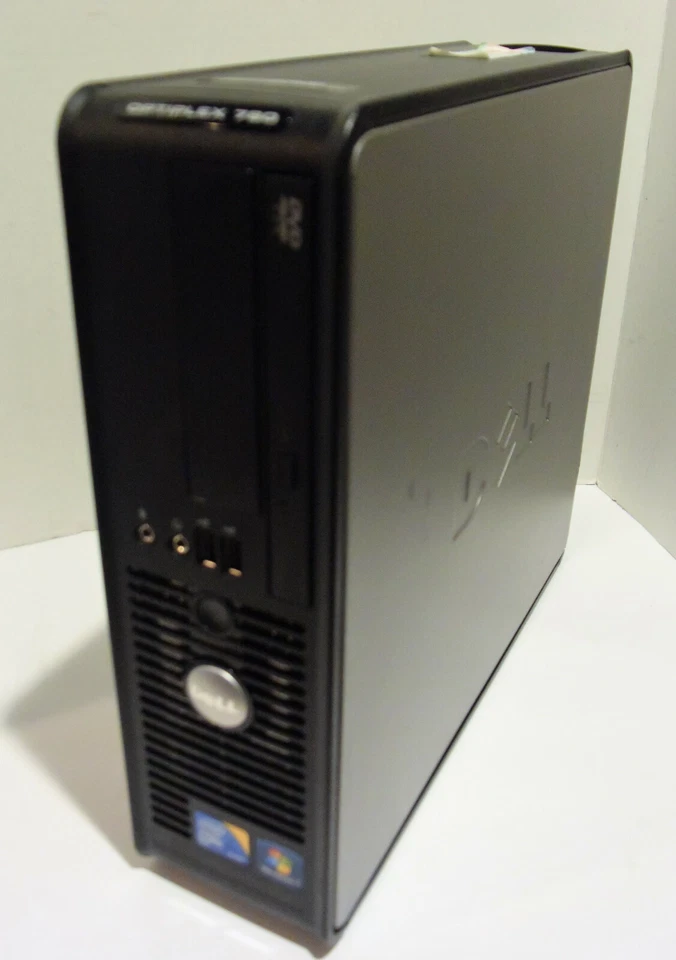 Dell Optiplex 780 PC Desktop (Intel Core 2 Duo 3.06GHz 2GB 160GB Win 10) SFF - Image 1 of 4