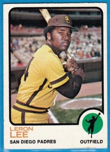1973 Topps - Leron Lee #83 - San Diego Padres - Picture 1 of 2