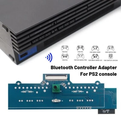 Bluetooth Wireless Controller Internal Gamepad Adapter PCB Board For PS2 Fat - Image 1 of 4