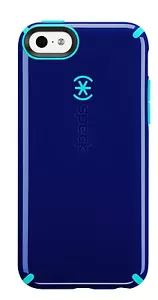 Speck iPhone Case 5C Candyshell CADET BLUE/CARIBBEAN BLUE Hard Cover Spk-A2822 - Picture 1 of 2