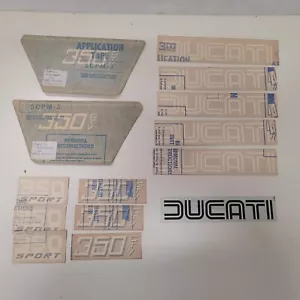 Ersatzteillager Aufkleber Decal Original Ducati GTV PANTAH 900 REPLICA Logo - Bild 1 von 4