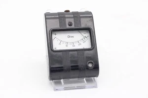 Gossen Triohm Elektrisches Messgerät Ohmmeter schwarz Vintage - Bild 1 von 3