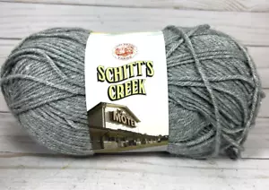 Schitt's Creek Acrylic Yarn 372yd Johnny Suit Grey Lion Brand (1 Skein) - Picture 1 of 5