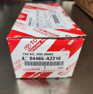 Toyota Camry 2012 - 2017 OEM FRONT Brake Pads 04465-AZ216 - Image 1 of 4