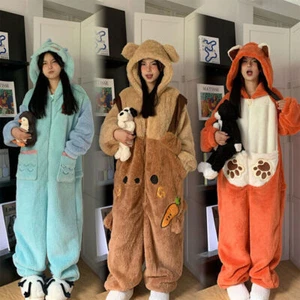Unisex Adult Kigurumi Animal Character Costume 1Onesie1 Pyjamas Onepiece Cosplay - Picture 1 of 19