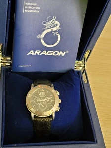 Android 41mm Multifunction Rare Automatic Men's Watch AD149 Sapphire Crystal - Picture 1 of 12