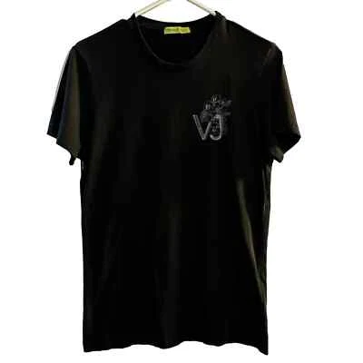 Camiseta Versace Jeans para hombre con logotipo talla pequeña Foto 1 de 4