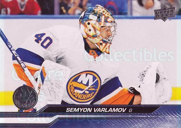 2023-24 Upper Deck #587 Semyon Varlamov - Image 1 of 1