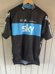 Adidas Sky Pinarello Team Herren 2011 Radtrikot | Schwarz/Blau | 2XL - Bild 1 von 8